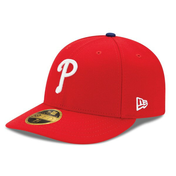 ニューエラ メンズ 帽子 アクセサリー Philadelphia Phillies New Era Authentic Collection On Field Low Profile Game 59FIFTY Fitted Hat Red