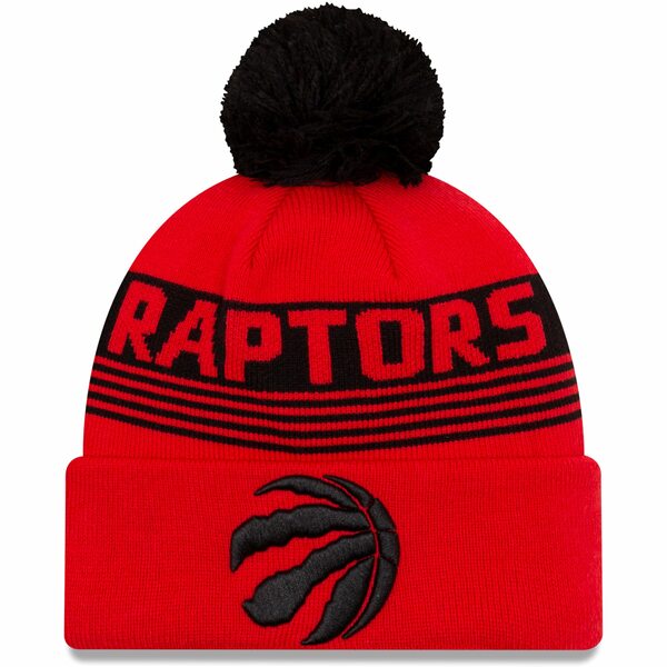 ニューエラ メンズ 帽子 アクセサリー Toronto Raptors New Era Proof Cuffed Knit...