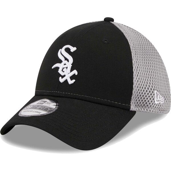 ˥塼  ˹ ꡼ Chicago White Sox New Era Team Neo 39THIRTY Flex Hat Black
