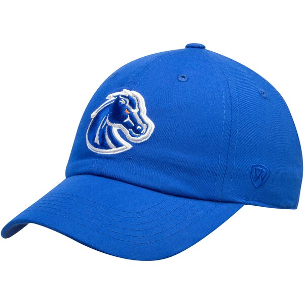 gbvEIuEUE[h Y Xq ANZT[ Boise State Broncos Top of the World Primary Logo Staple Adjustable Hat Royal