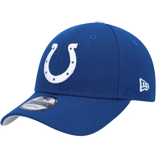 j[G Y Xq ANZT[ Indianapolis Colts New Era League 9FORTY Adjustable Hat Royal