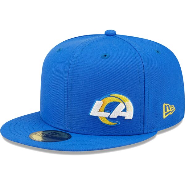 j[G Y Xq ANZT[ Los Angeles Rams New Era Flawless 59FIFTY Fitted Hat Royal