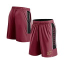 ファナティクス メンズ カジュアルパンツ ボトムス Men's Wine Cleveland Cavaliers Game Winner Defender Sh...