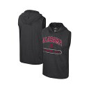 コロシアム メンズ シャツ トップス Men's Alabama Crimson Tide Varsity Sleeveless Hoodie Tank Top Black(4)