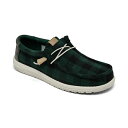 ヘイデュード メンズ スニーカー シューズ Men's Wendy Buffalo Plaid Casual Sneakers from Finish Line...