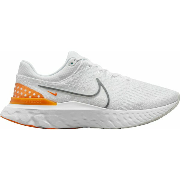 ナイキ メンズ ランニング スポーツ Nike Men's React Infinity Run Flyknit 3 Running Shoes White/Yellow