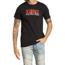 リーズン メンズ Tシャツ トップス Scarface Graphic T-Shirt Black