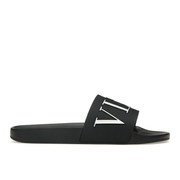 Valentino ヴァレンティノ メンズ スニーカー 【Valentino VLTN Rubber Slider Black White】 サイズ U..