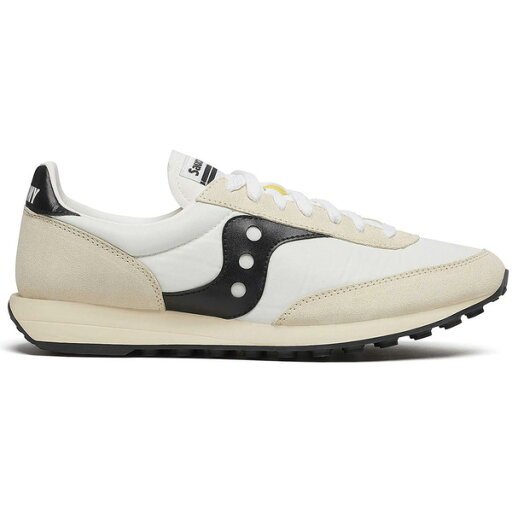 Saucony サッカニー メンズ スニーカー 【Saucony Trainer 80 White Black】 サイズ US_6(24.0cm) White/Black Saucony サッカニー メンズ スニーカー 【Saucony Trainer 80 White Black】 サイズ US_6(24.0cm) White/Black