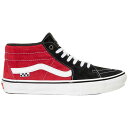 Vans バンズ メンズ スニーカー 【Vans Skate Grosso Mid Black Red White】 サイズ US_M_4.5 Black/Red(4)