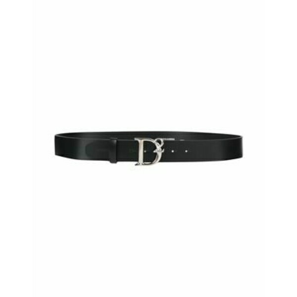 【送料無料】 ディースクエアード メンズ ベルト アクセサリー Belts Black