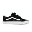 Vans oY Y Xj[J[ yVans Old Skool Velcroz TCY US_9(27.0cm) Black White