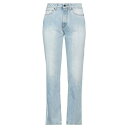 【送料無料】 コスチュームナショナル レディース デニムパンツ ボトムス Denim pants Blue