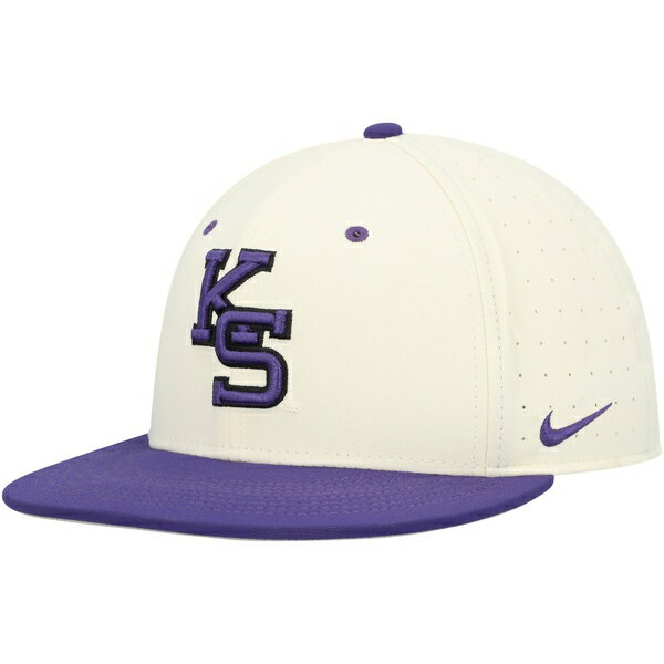 楽天astyナイキ メンズ 帽子 アクセサリー Kansas State Wildcats Nike Aero True Baseball Performance Fitted Hat Khaki