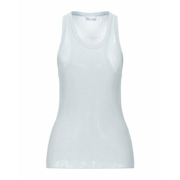 レッドバレンティノ REDValentino レディース カットソー トップス Tank tops Light grey