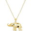 ꥢ  ǥ ͥå쥹硼ڥȥȥå ꡼ Elephant Pendant Necklace in 10k Gold Yellow Gold