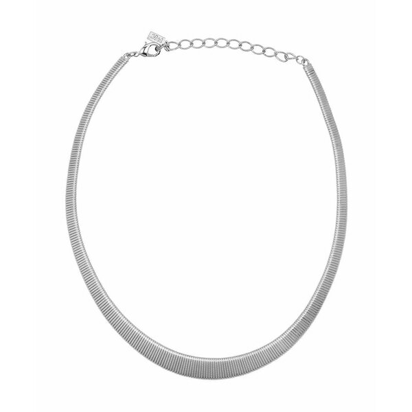 2028 レディース ネックレス・チョーカー・ペンダントトップ アクセサリー Silver-Tone Omega Mesh Chain Collar Necklaces Silver-Tone