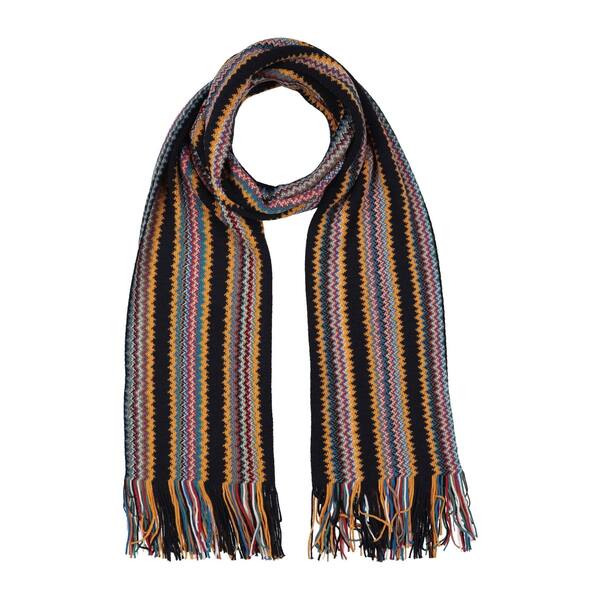 【送料無料】 ミッソーニ メンズ マフラー・ストール・スカーフ アクセサリー Scarves Yellow