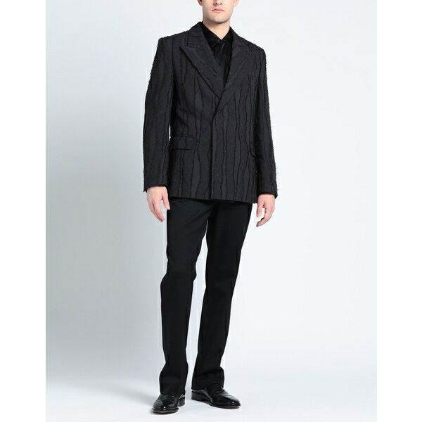 【送料無料】 エムエスジイエム メンズ ジャケット＆ブルゾン アウター Blazers Black