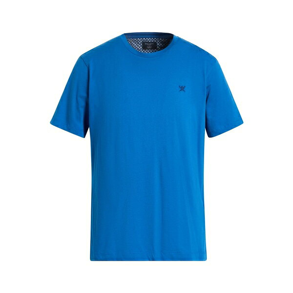 【送料無料】 ハケット メンズ Tシャツ トップス T-shirts Azure