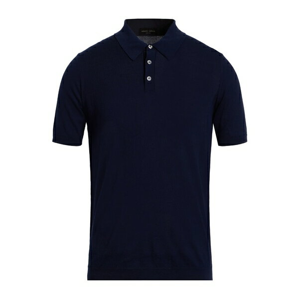 【送料無料】 ロベルトコリーナ メンズ ニット&セーター アウター Sweaters Blue