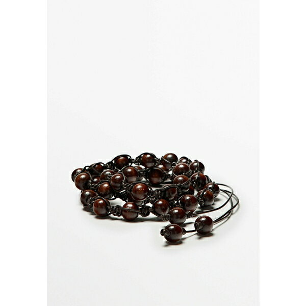 マッシモ ドゥッティ レディース ベルト アクセサリー CONTRAST BEAD - Waist belt - dark brown
