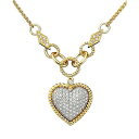 エフィー コレクション レディース ネックレス・チョーカー・ペンダントトップ アクセサリー D'Oro by EFFY Diamond Pav Diamond ...