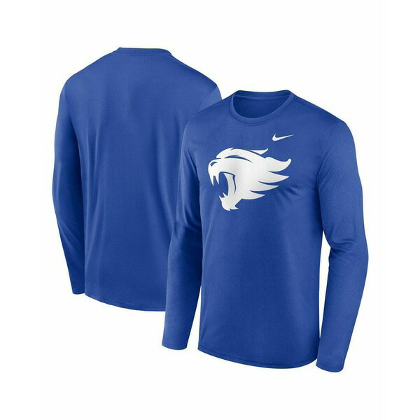 ナイキ メンズ シャツ トップス Men's Royal Kentucky Wildcats Primetime Alternate Logo Legend Long Sleeve T-Shirt Royal