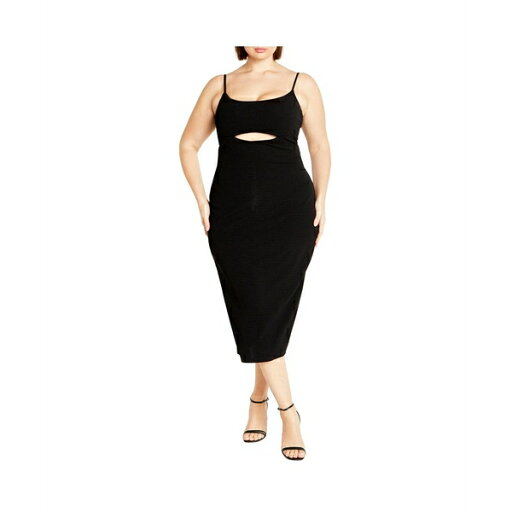 シティーシック レディース ワンピース トップス Plus Size Midi Baylee Dress Black シティーシック レディース ワンピース トップス Plus Size Midi Baylee Dress Black