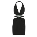 ロベルトカヴァリ レディース ワンピース トップス Dress With Cut-out Details Black