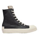 Rick Owens リックオウエンス メンズ スニーカー 【Rick Owens Drkshdw Gethsemane Canvas High】 サイズ EU_42(27.0cm) Black Milk