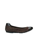 HOGAN ホーガン サンダル シューズ レディース Ballet flats Dark brown