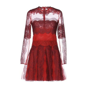 ヴァレンティノ VALENTINO レディース ワンピース トップス Short dresses Maroon