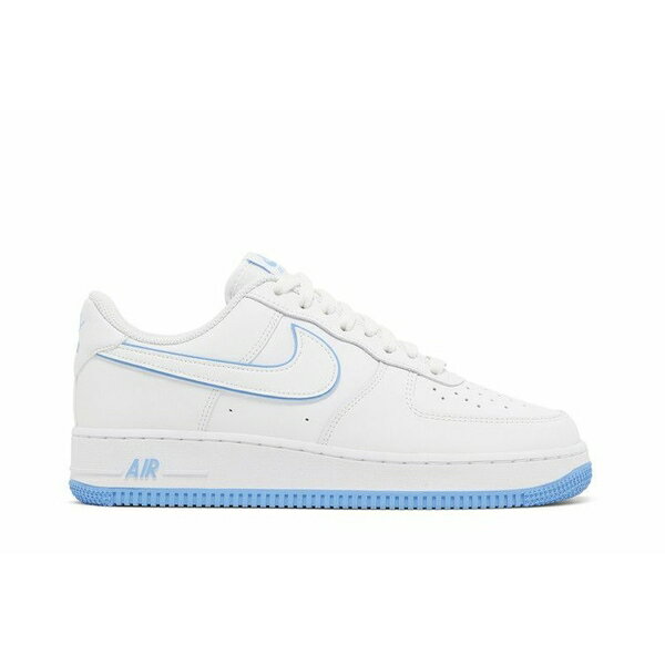 Nike ナイキ メンズ スニーカー 【Air Force 1 '07 'White University Blue'】 サイズ US_6.5(24.5cm)