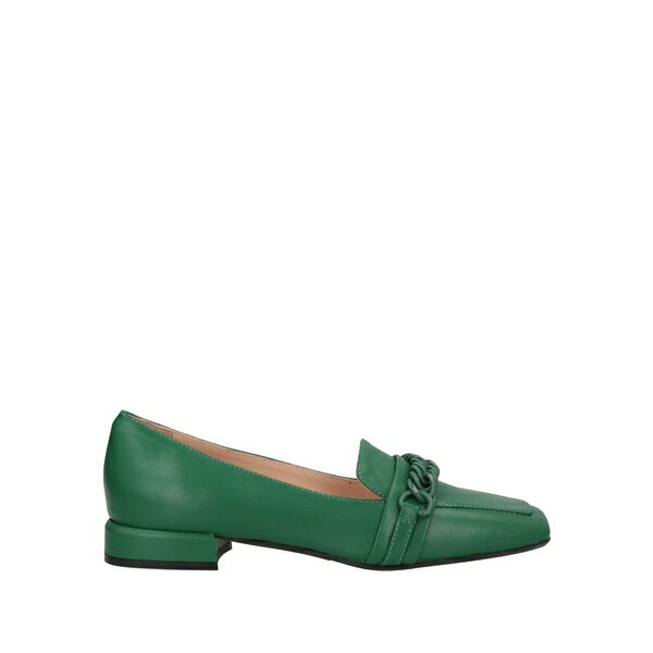 【送料無料】 ボールディーニ レディース スリッポン・ローファー シューズ Loafers Green