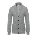 【送料無料】 ブルックスフィールド メンズ カーディガン アウター Cardigans Grey
