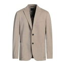 【送料無料】 ゼニア メンズ ジャケット&ブルゾン アウター Blazers Beige