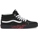 Vans バンズ メンズ スニーカー 【Vans Sk8-Mid】 サイズ US_9(27.0cm) Flame Cut Out