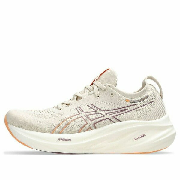 ASICS アシックス レディース スニーカー Oatmeal/Faded Orange 【(WMNS) ASICS Gel-Nimbus 26 'Oatmea..