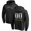 եʥƥ  ѡåȥ  Baltimore Ravens NFL Pro Line by Fanatics Branded Personalized Midnight Mascot Pullover Hoodie Black