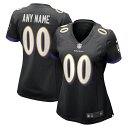 iCL fB[X jtH[ gbvX Baltimore Ravens Nike Women's Alternate Custom Game Jersey Black