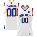 Q[fCO[c Y jtH[ gbvX Boise State Broncos NIL PickAPlayer Lightweight Basketball Jersey White