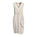 【送料無料】 アントネリ レディース ワンピース トップス Midi dresses Beige