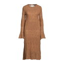 DIXIE ディキシー ワンピース トップス レディース Midi dresses Camel