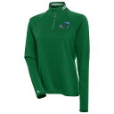 AeBOA fB[X WPbgu] AE^[ Tulane Green Wave Antigua Women's Milo QuarterZip Pullover Top -