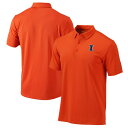 コロンビア メンズ ポロシャツ トップス Illinois Fighting Illini Columbia OmniWick Drive Polo -