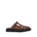 【送料無料】 オフィシンクリエイティブ メンズ サンダル シューズ Mules & Clogs Brown
