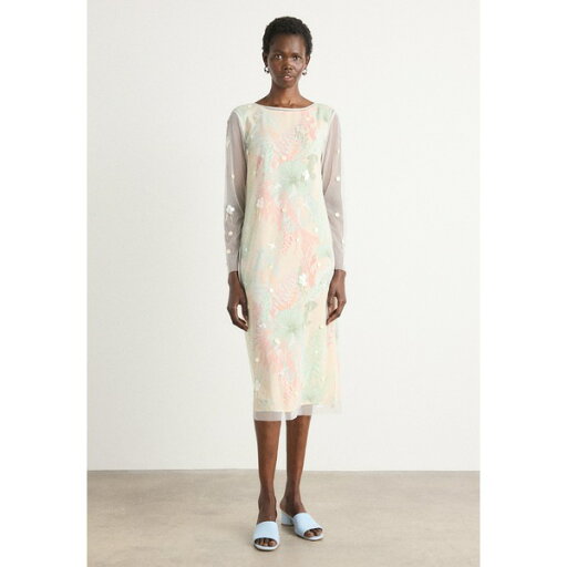 マーク ケイン レディース ワンピース トップス Cocktail dress / Party dress - bright ecru マーク ケイン レディース ワンピース トップス Cocktail dress / Party dress - bright ecru