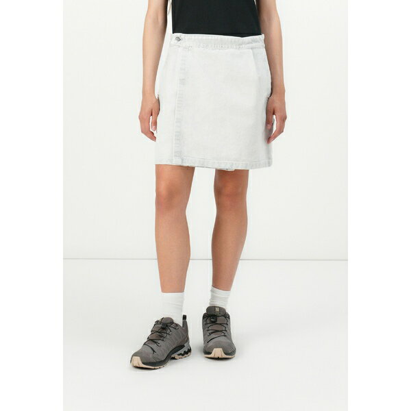 カーハート レディース スカート ボトムス EMERY SKIRT - Wrap skirt - black chalk wash