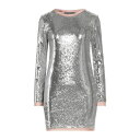 ナインティーン セブンティ レディース ワンピース トップス Short dresses Silver